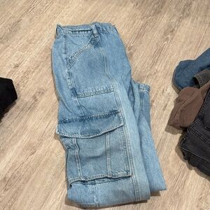 Frame Denim Cargo Jeans